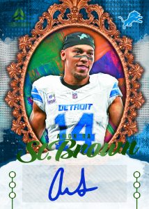 Amonra St. Brown Autograph Card – 2025 Panini Luminance Football