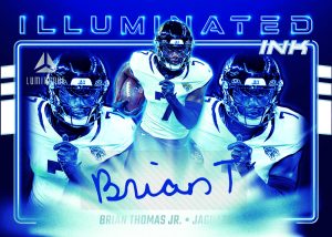 Brian Thomas Jr Illuminated Ink Card – 2025 Panini Luminance Football