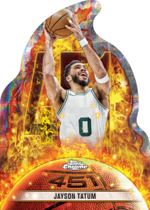Jayson Tatum 451 card – 2024-25 Topps Chrome Basketball