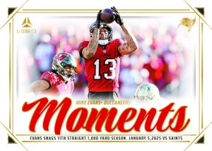 Mike Evans Moments Card – 2025 Panini Luminance Football