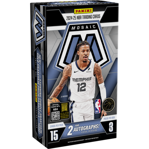 2024 25 Panini Mosaic Basketball Box Image Card – 2024-25 Panini Mosaic Basketball