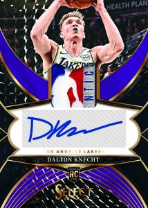 2024 25 Panini Select Basketball Autograph Dalton Knecht Card – 2024-25 Panini Select Basketball