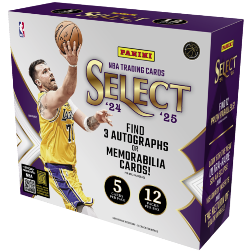 2024 25 Panini Select Basketball Box Image Card – 2024-25 Panini Select NBA Basketball