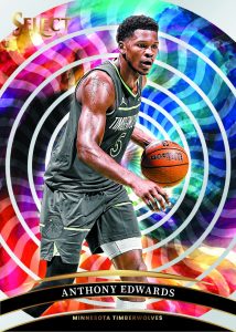 2024 25 Panini Select Basketball Insert Anthony Edwards Card – 2024-25 Panini Select Basketball