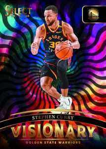 2024 25 Panini Select Basketball Insert Visionary Stephen Curry Card – 2024-25 Panini Select Basketball