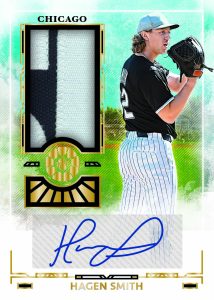 2025 Panini Boys of Summer Baseball Autograph Relic Hagen Smith Card – 2025 Panini Boys of Summer Baseball