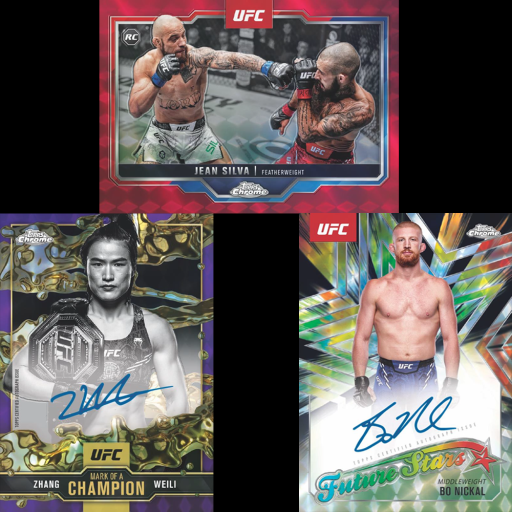 2025 Topps Chrome UFC Breaker Delight Box Card – 2025 Topps Chrome UFC Breaker Delight