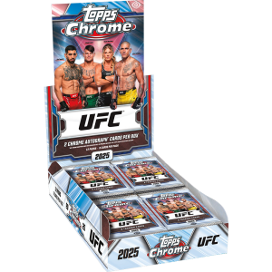 2025 Topps Chrome UFC Hobby Box Card – 2025 Topps Chrome UFC