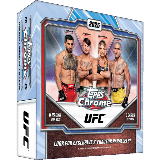 2025 Topps Chrome UFC Mega Box Card – 2025 Topps Chrome UFC Mega Box