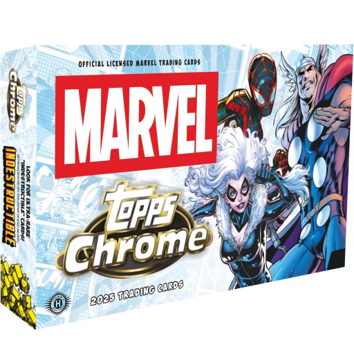 2025 Topps Marvel Comics Chrome Hobby Card – 2025 Topps Marvel Comics Chrome Hobby