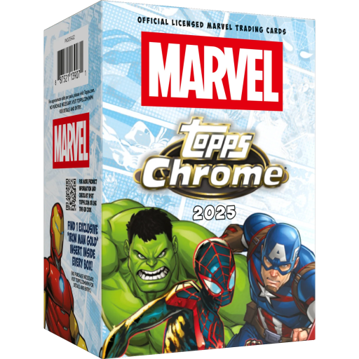 2025 Topps Marvel Comics Chrome Value Box Card – 2025 Topps Marvel Comics Chrome Value Box