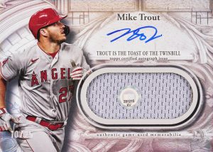 Mike Trout Sterling Moments Autograph Card – 2025 Topps Sterling Baseball