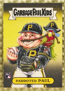 Paul Skenes Garbage Pail Kids Superfractor Card – 2024 Bowman Chrome Baseball