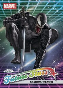 Samurai Venom Future Stars Card – 2025 Topps Marvel Comics Chrome