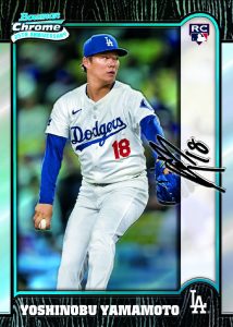 Yoshinobu Yamamoto 1999 Card – 2024 Bowman Chrome Baseball