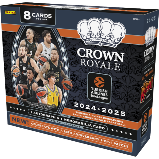 2024 25 Panini Crown Royale Turkish Airlines EuroLeague Trading Card Box Image Card – 2024-25 Panini Crown Royale Turkish Airlines EuroLeague Trading Card Box