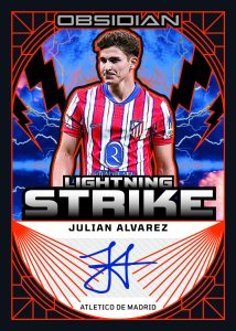2024 25 Panini Obsidian Soccer Autograph Julian Alvarez Card – 2024-25 Panini Obsidian Soccer