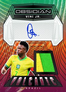 2024 25 Panini Obsidian Soccer Autograph Volcanic Vini Jr Card – 2024-25 Panini Obsidian Soccer