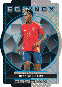 2024 25 Panini Obsidian Soccer Insert Equinox Nico Williams Card – 2024-25 Panini Obsidian Soccer