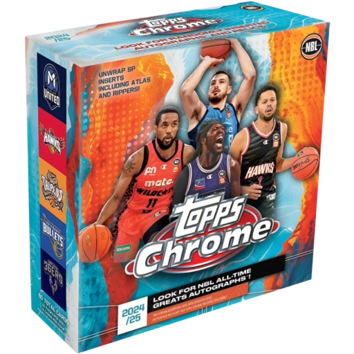 2024 25 NBL Chrome Basketball Box Image Card –