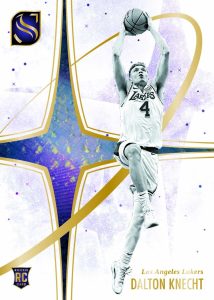 2024 25 Silhouette Basketball Insert White Night Dalton Knecht Card –