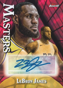 2024 25 Topps Finest Basketball Autograph LeBron James Card – 2024-25 Topps Finest Basketball