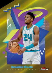 2024 25 Topps Finest Basketball Base Brandon Miller Card – 2024-25 Topps Finest Basketball