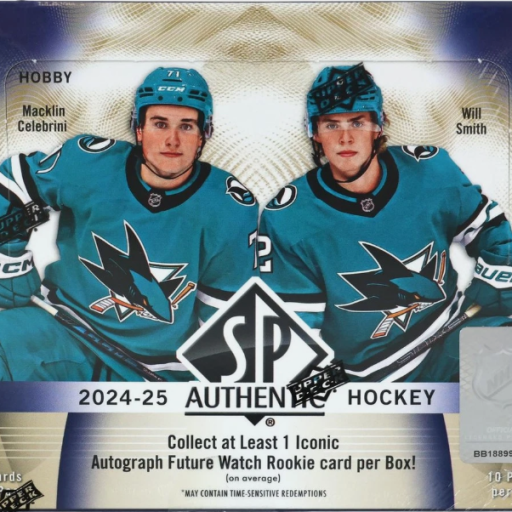 2024 25 UPPER DECK SP AUTHENTIC HOCKEY HOBBY BOX Card – 2024-25 Upper Deck SP Authentic Hockey