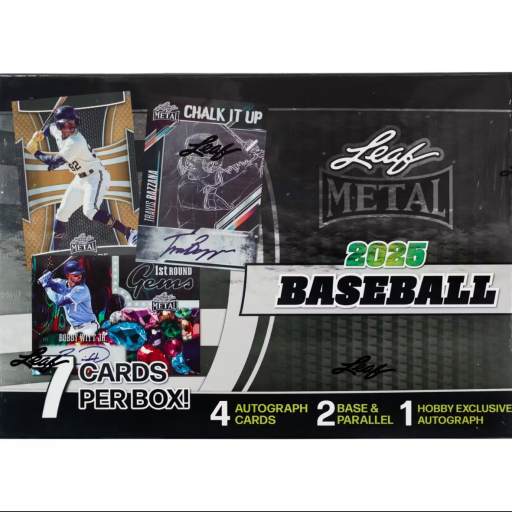 2025 Leaf Metal Baseball Hobby Box Card – 2025 Leaf Metal Hobby Baseball