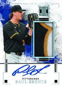 2025 Panini Impeccable Baseball Autograph Relic Paul Skenes Card –