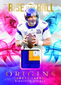 2025 Panini Origins NFL Trading Card Box Relic Brett Favre Card – 2025 Panini Origins NFL Trading Card Box