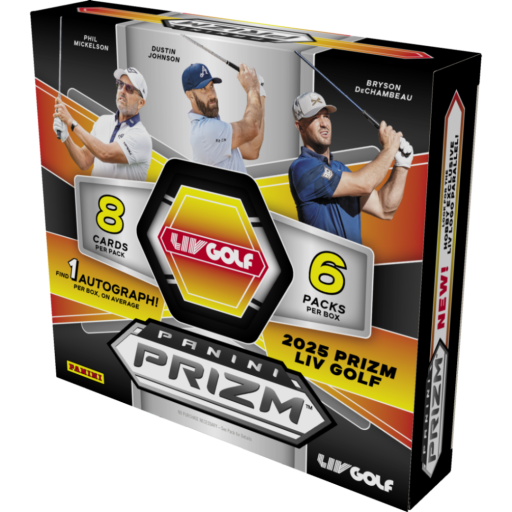 2025 Panini Prizm LIV Golf Box Image Card – 2025 Panini Prizm LIV Golf
