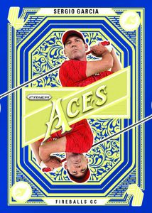 2025 Panini Prizm LIV Golf Insert Aces Sergio Garcia Card – 2025 Panini Prizm LIV Golf