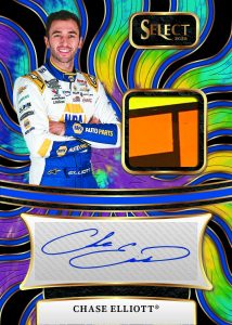 2025 Select Racing Autograph Relic Chase Elliott Card – 2025 Select Racing