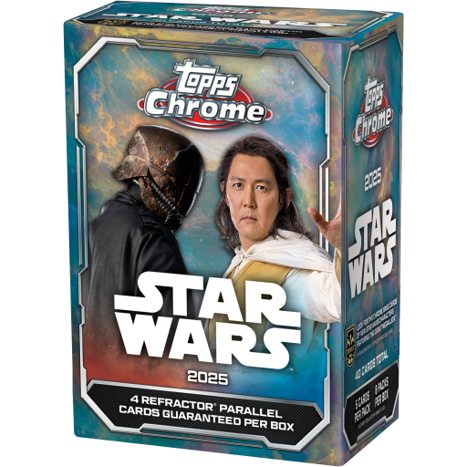 2025 Topps Chrome Star Wars Value Box Card –