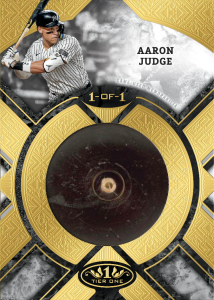 Aaron Judge Bat Knob Card – 2025 Topps Tier One Baseball