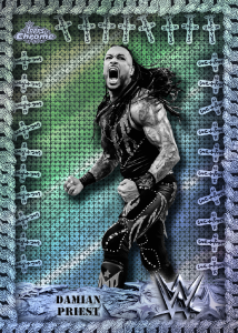 Damien Priest Insert Card – 2025 Topps Chrome WWE Cactus Jack
