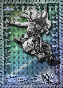 Iyo Sky Insert Card – 2025 Topps Chrome WWE Cactus Jack