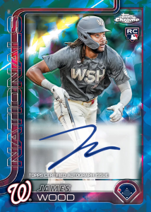 James Wood Autograph Rookie Card –