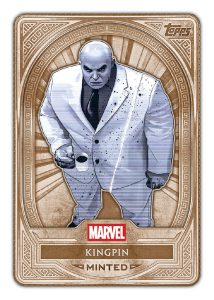 Kingpin Bronze Base Card – 2025 Topps Marvel Mint Dual Box Break #1 Random Serial Numbers