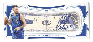Luka Doncic Hardwood Graphs Booklet Card – 2024-25 National Treasures Basketball