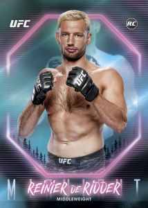 Reinier De Ridder Rookie Card – 2025 Topps Midnight UFC