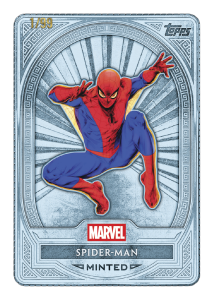 Spider Man Base Card – 2025 Topps Marvel Mint Dual Box Break #1 Random Serial Numbers