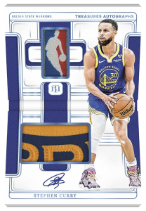 Stephen Curry Patch Autograph Card – 2024-25 National Treasures Basketball
