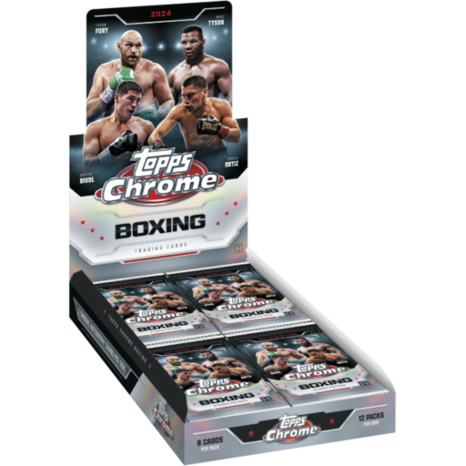 2024 Topps Chrome Boxing Box Image Card –