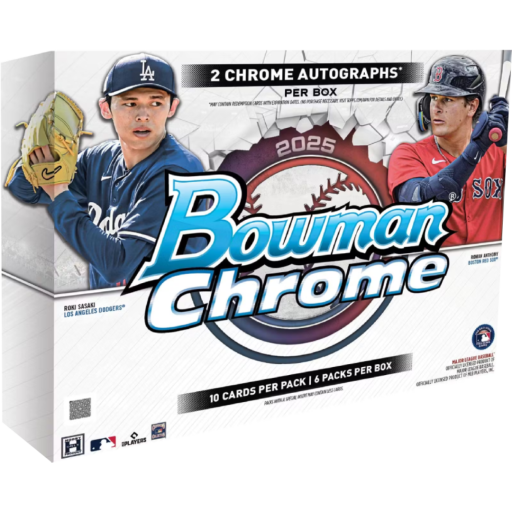 2025 Bowman Chrome Baseball Box Image Card –