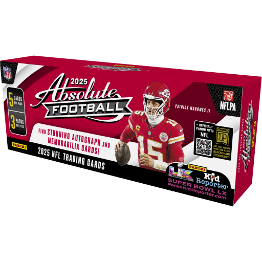 2025 Panini Absolute Football Hobby Box Card –