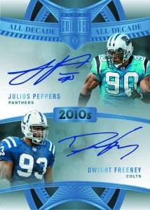Julius Peppers Dwight Freeney Card –