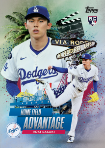 Roki Sasaki Home Field Advantage Card –