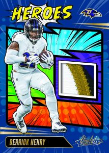 derrick henry absolute heroes memorabilia gold Card –